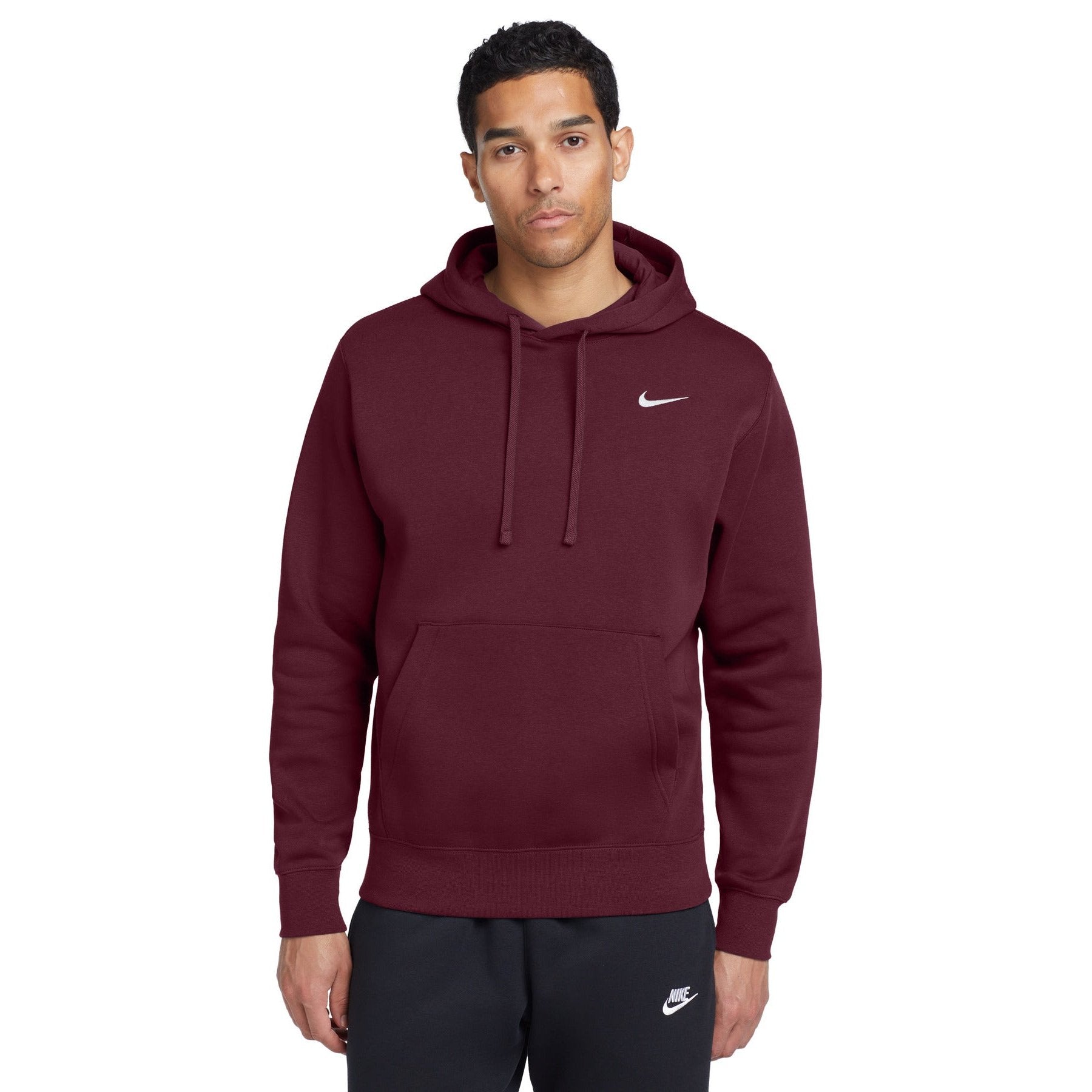 Nike-Nike Club Fleece Pullover Hoodie CJ1611-MedTech-5